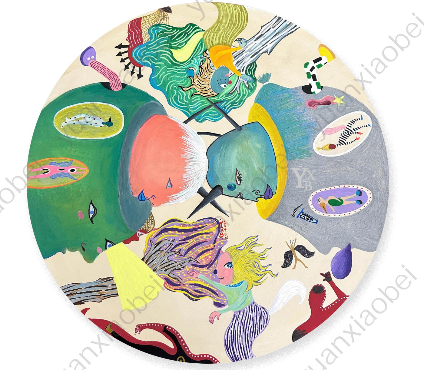 Pui’s Giclée Art Print – Hand-Drawn Illustration