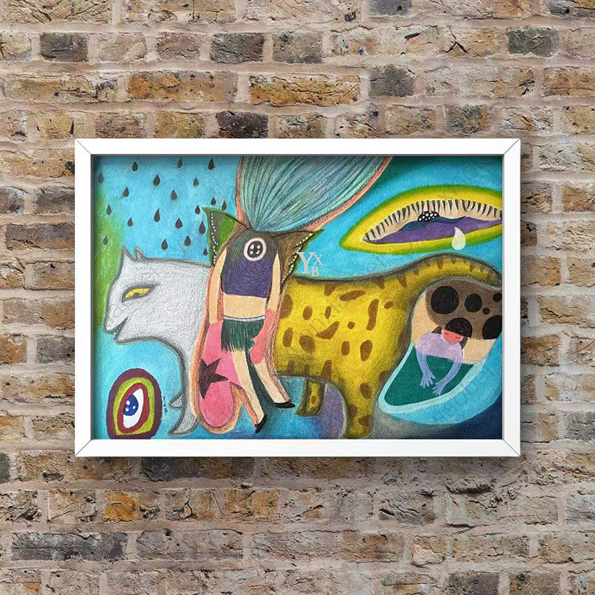 Sweet Dream Tour — Giclée Art Print (25 × 17.5 cm)