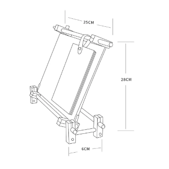 Bamboo Weave Desk Calendar (2026)
