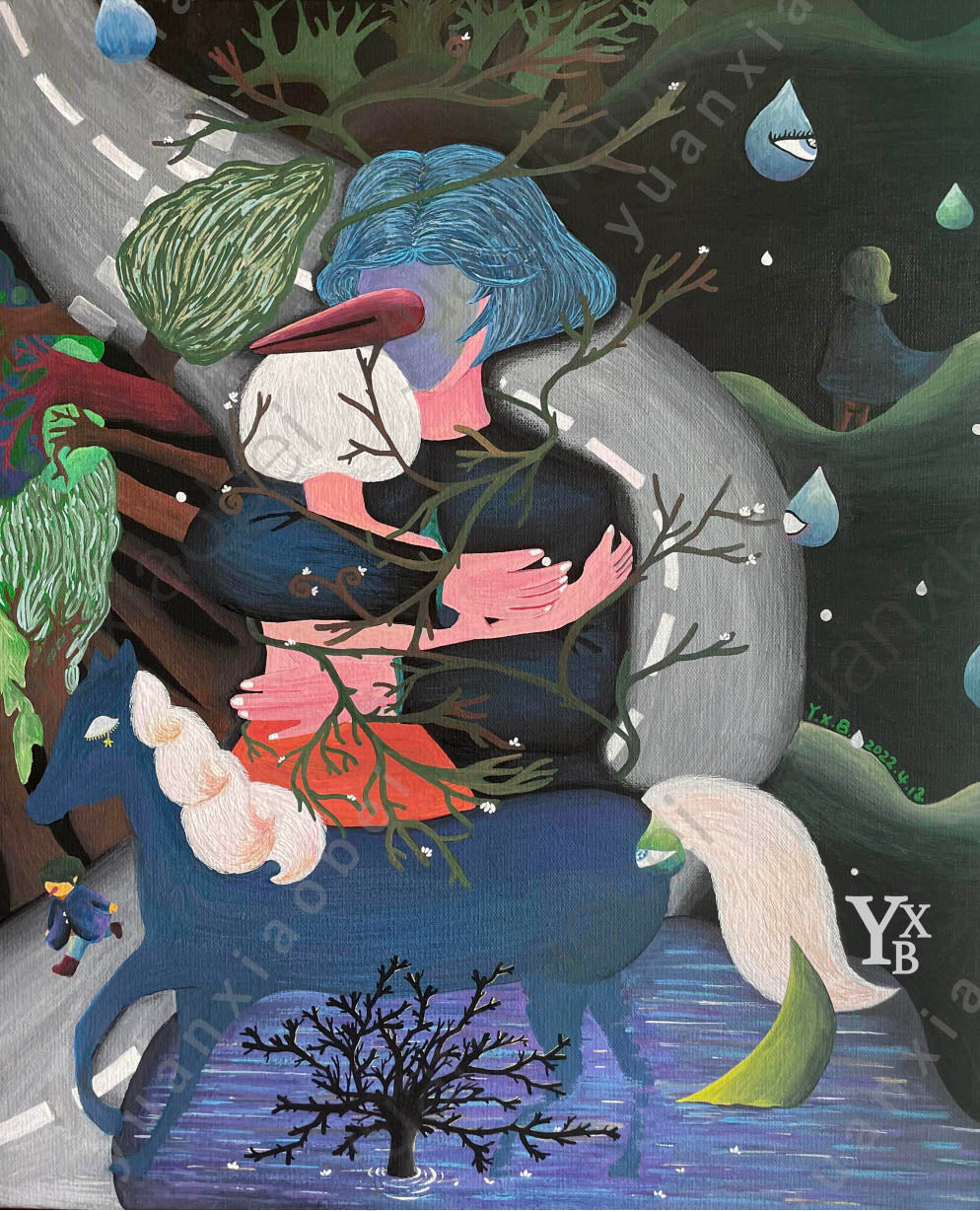 Pui’s Giclée Art Print – Hand-Drawn Illustration