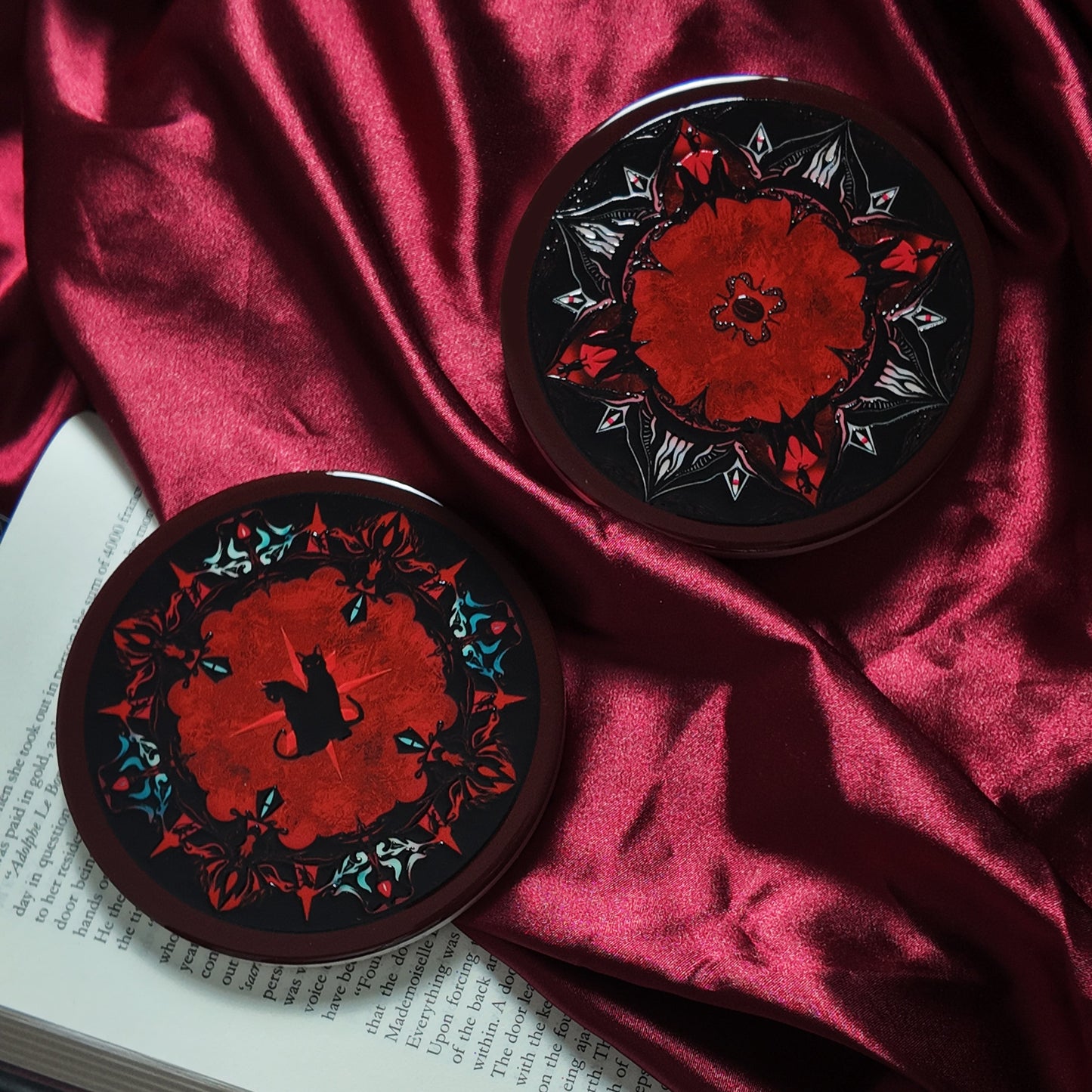 “Cat of Ursa” Ceramic Coaster