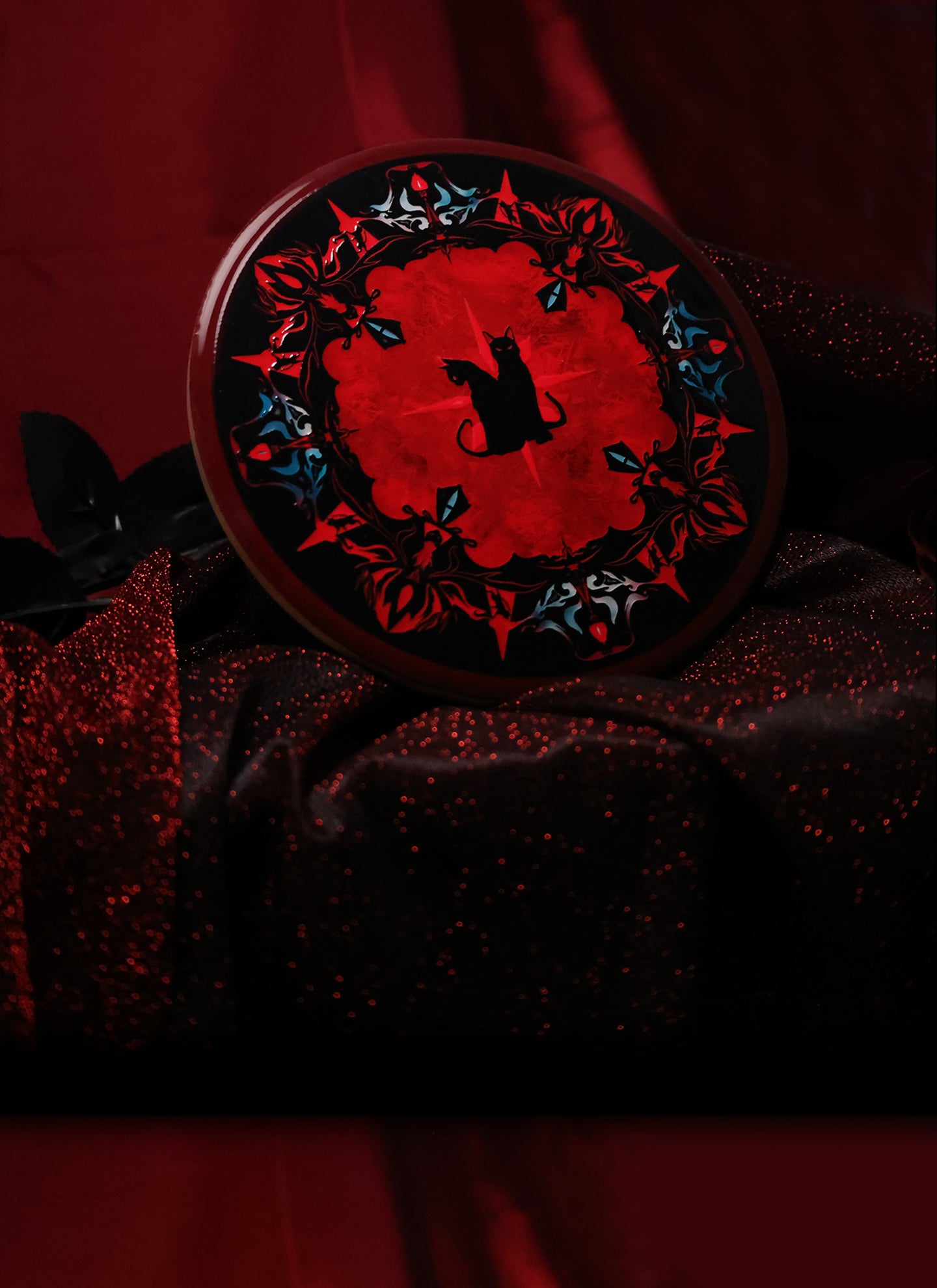 “Cat of Ursa” Ceramic Coaster