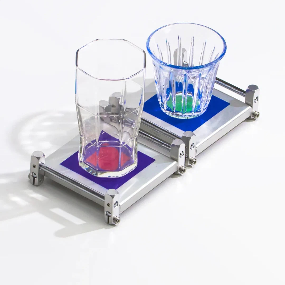 Minimalist Metal Display Stand