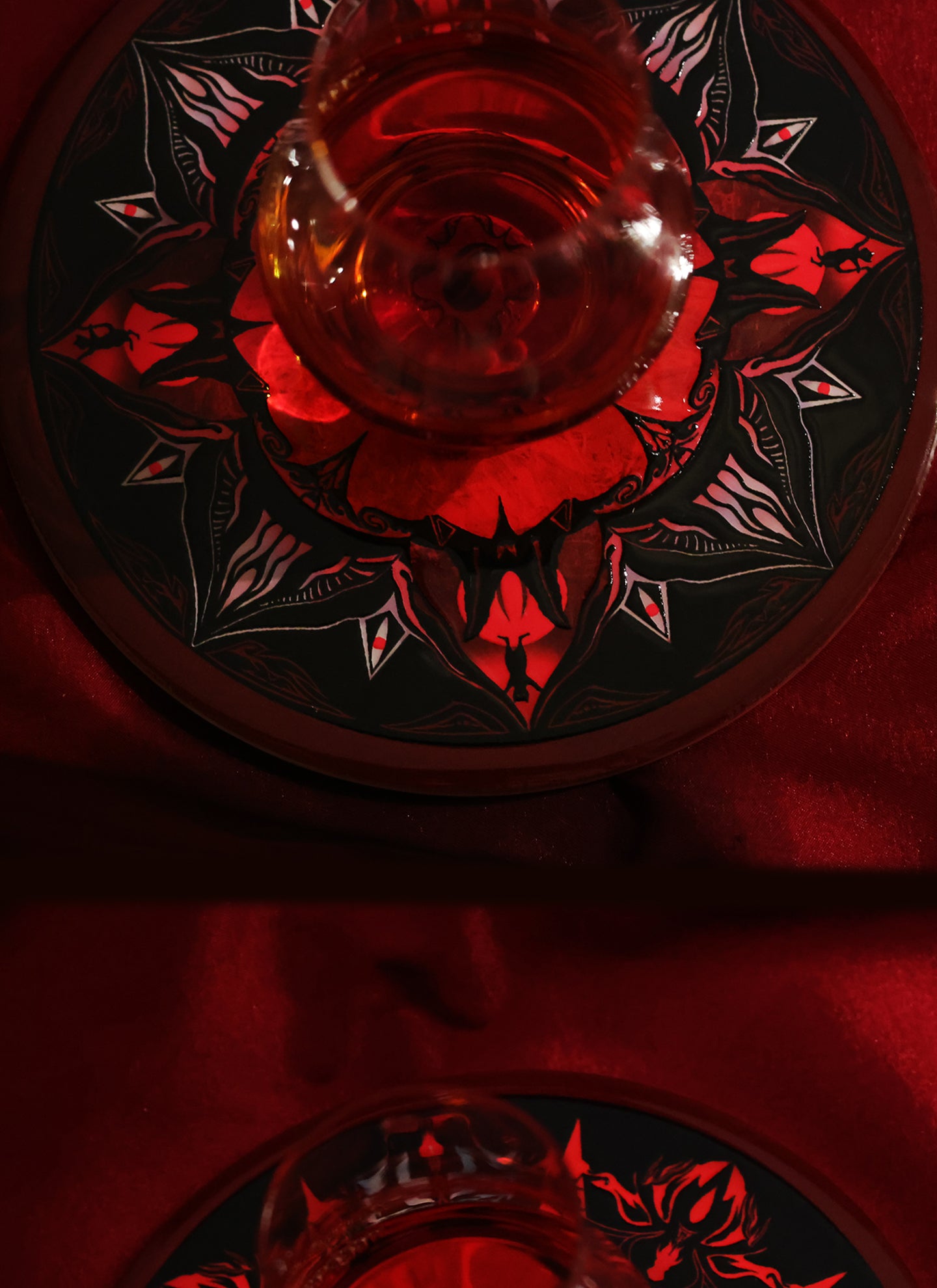 “Cat of Ursa” Ceramic Coaster