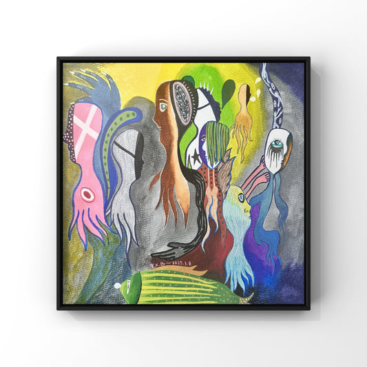 Searching for Light | Framed Original Artwork