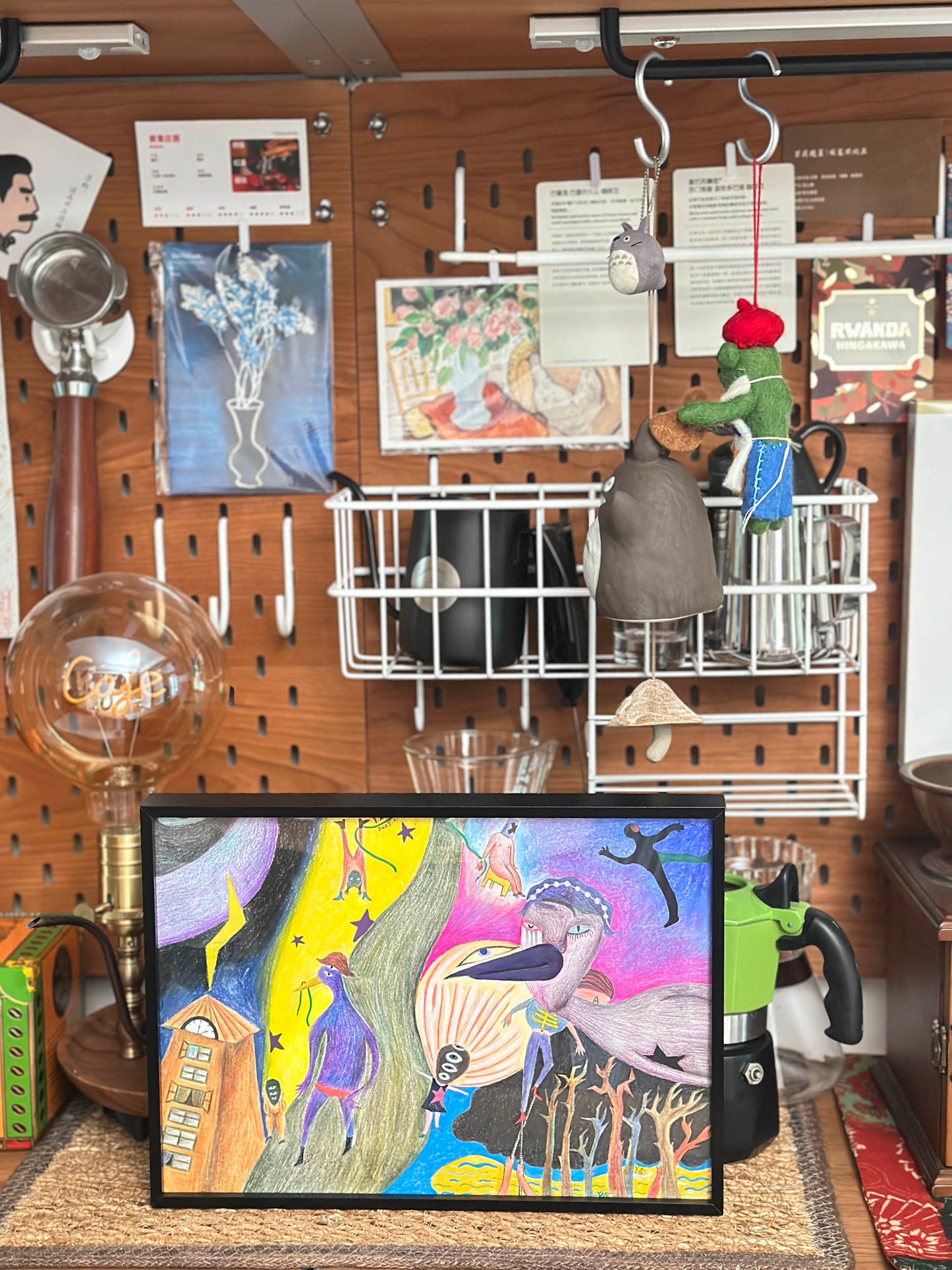 The Morning When the Stars Fell | Framed Original Artwork