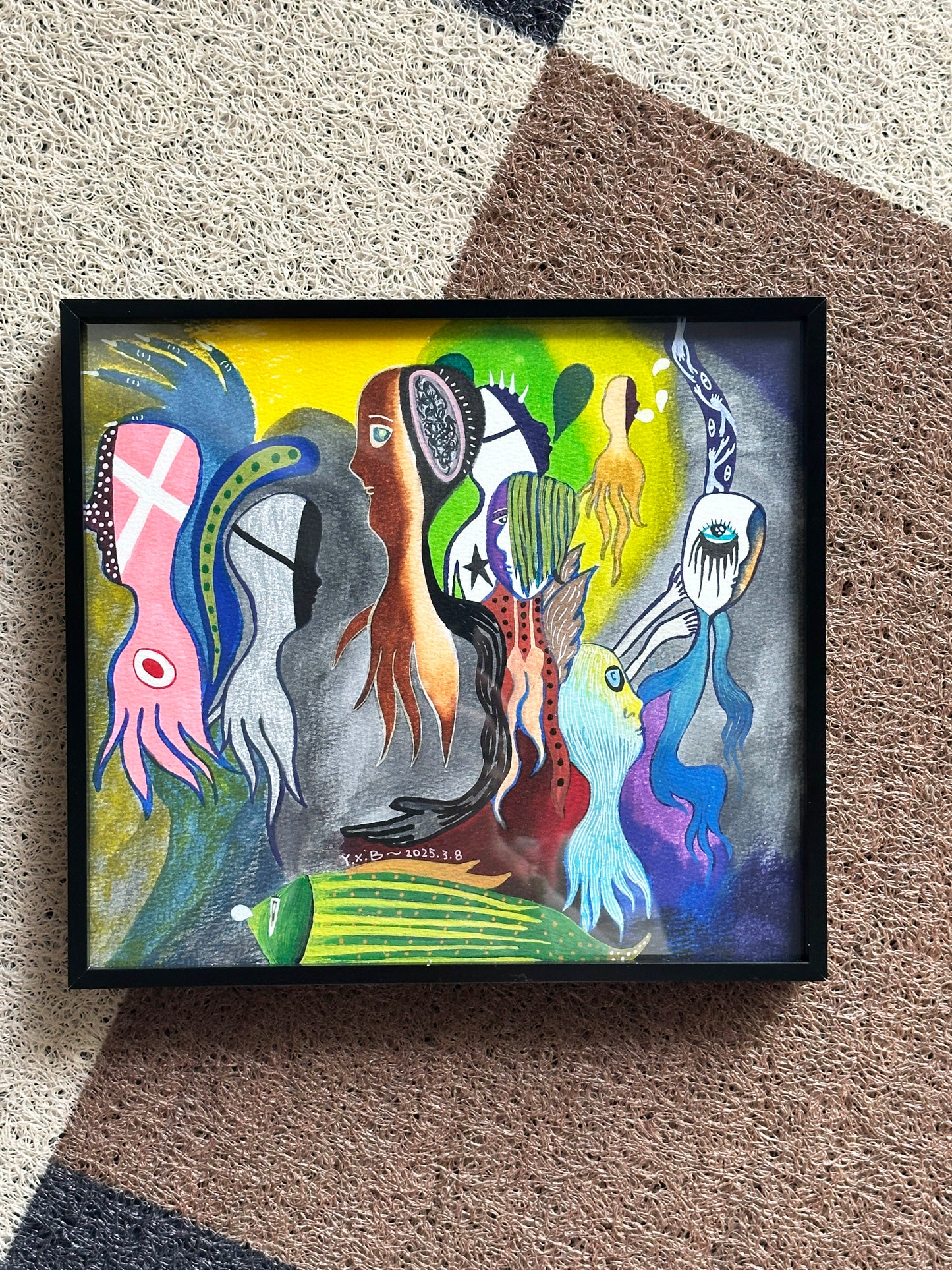 Searching for Light | Framed Original Artwork