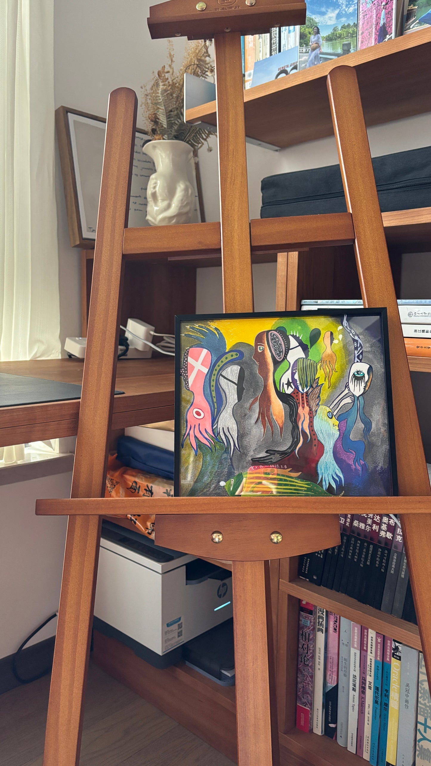 Searching for Light | Framed Original Artwork