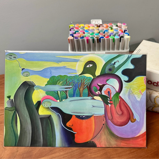 Float — Giclée Art Print (28 × 18.5 cm)