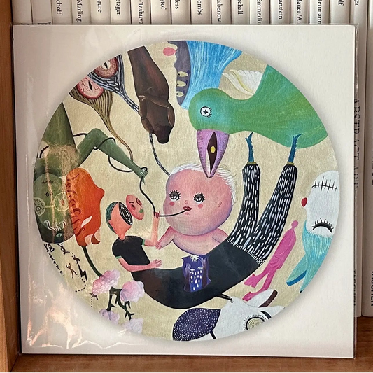 I Glimpsed an Indescribable Black Hole — Giclée Art Print (20 × 20 cm)