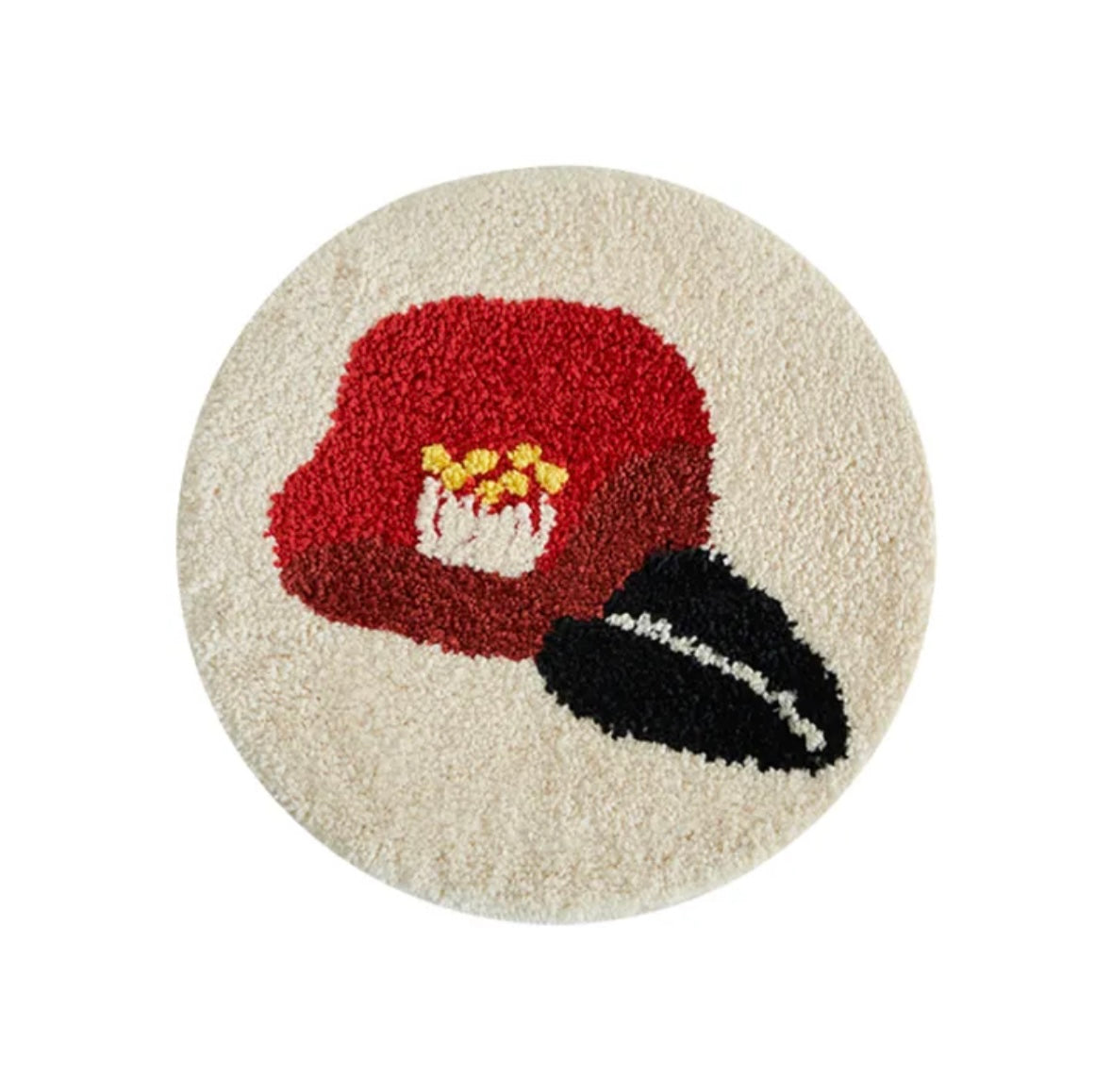 Textured Tufted Chair Pad – Soft, Non-Slip, and Stylish