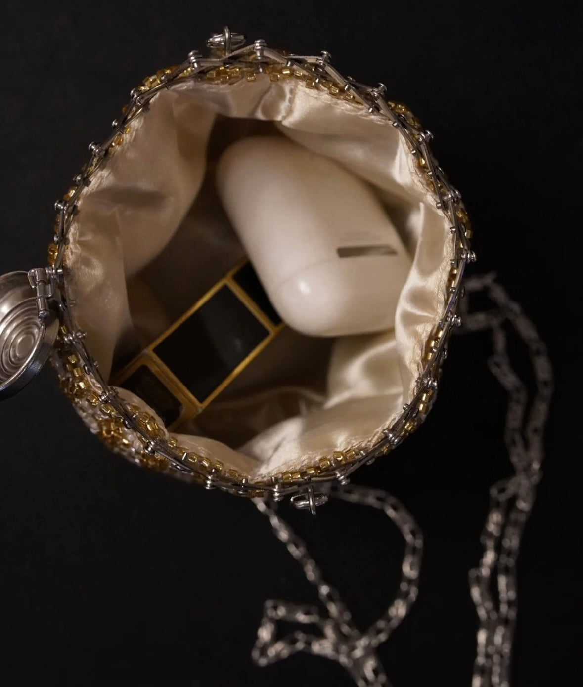 Beaded Mini Crossbody Bag | Handmade Purse