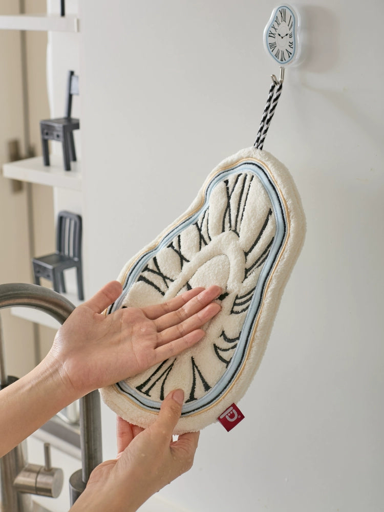 Flow of Time Artistic Hand Towel (Kitchen & Bathroom)