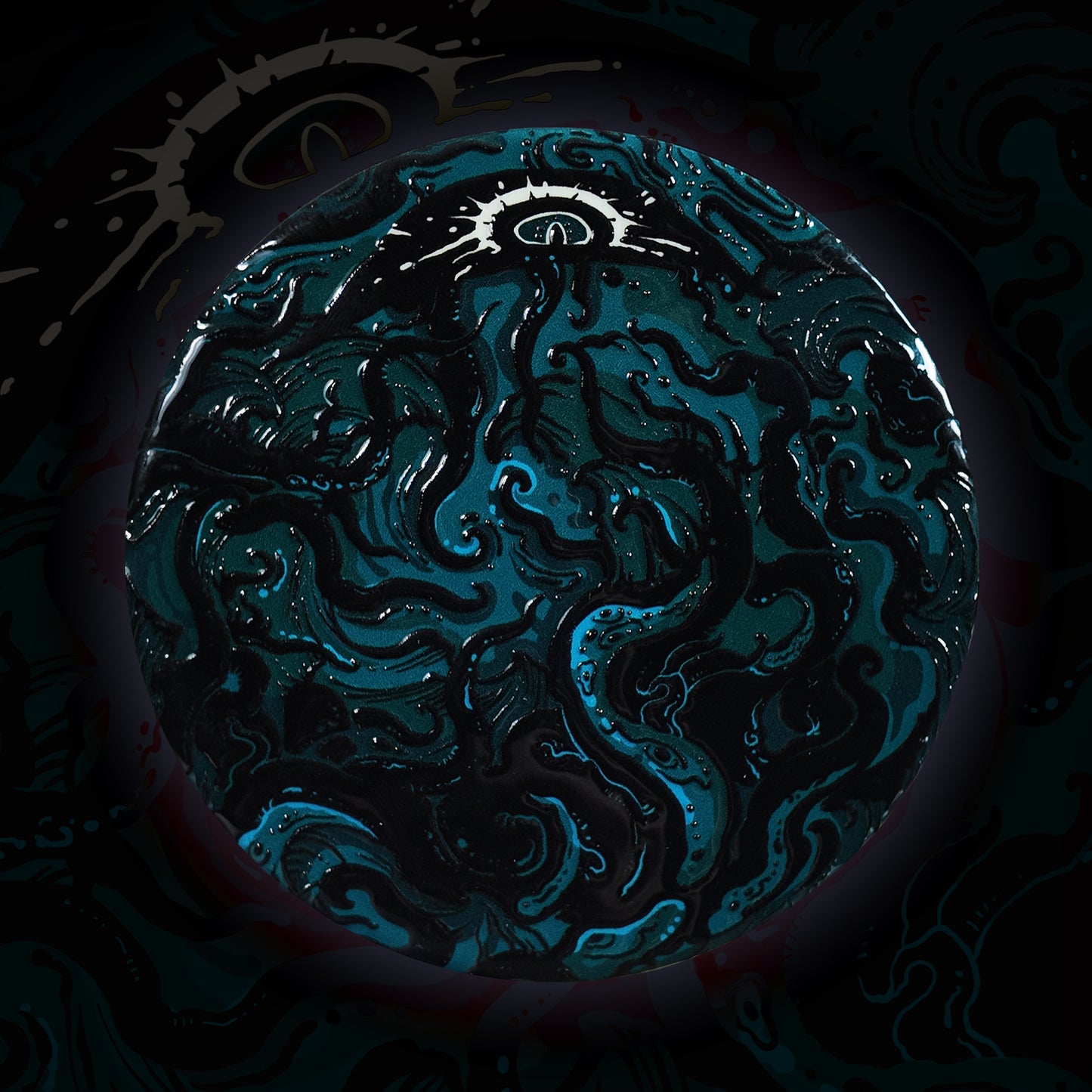 Cthulhu Mythos Ceramic Coaster