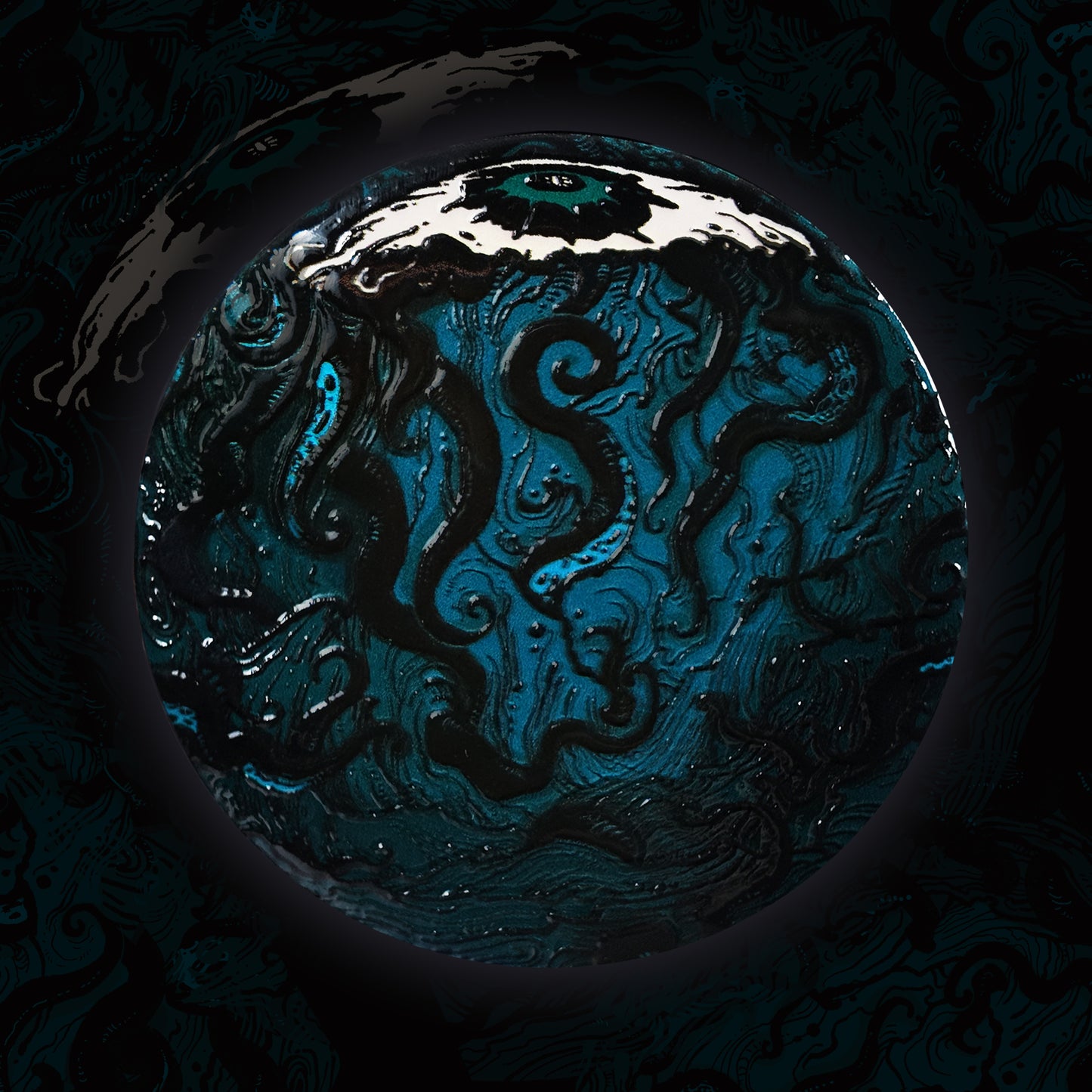 Cthulhu Mythos Ceramic Coaster