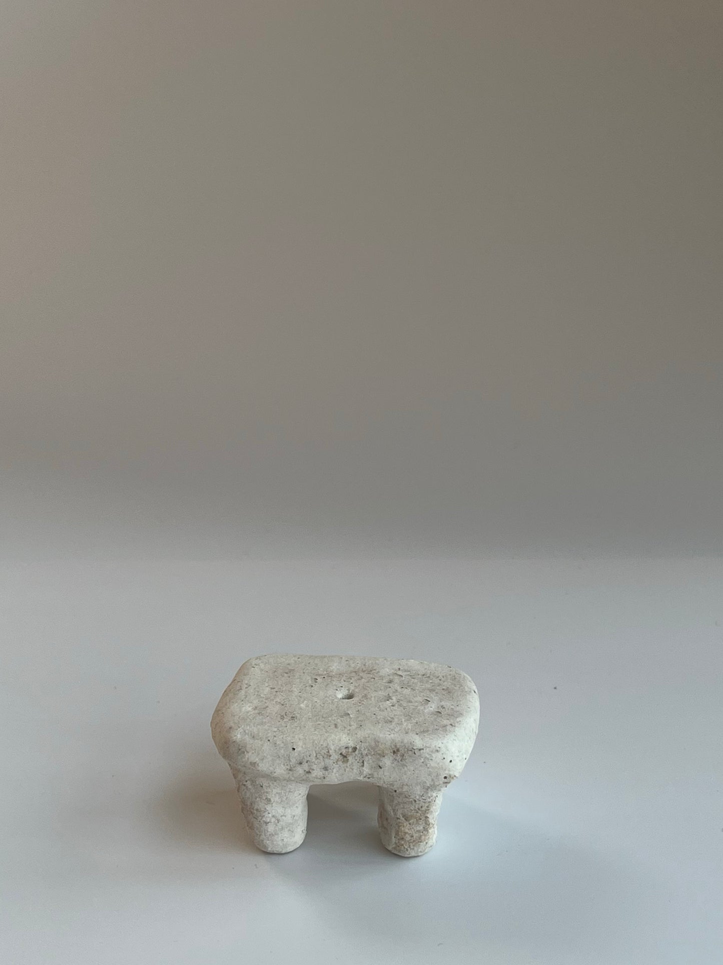 Handcrafted Ceramic Chair Incense Holder