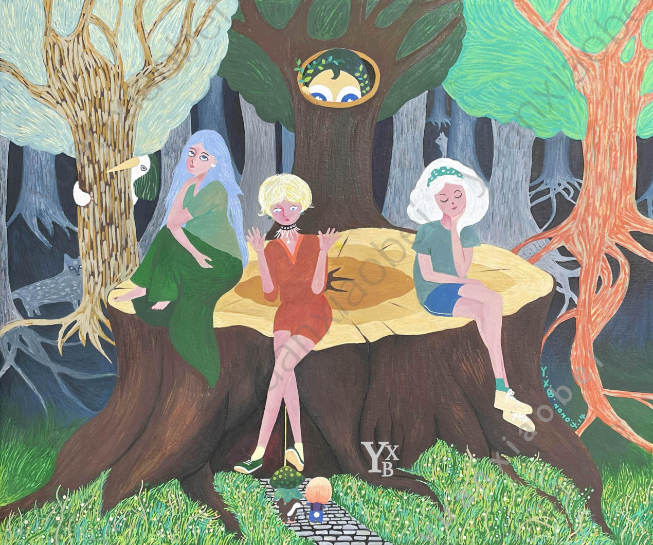 Pui’s Giclée Art Print – Hand-Drawn Illustration