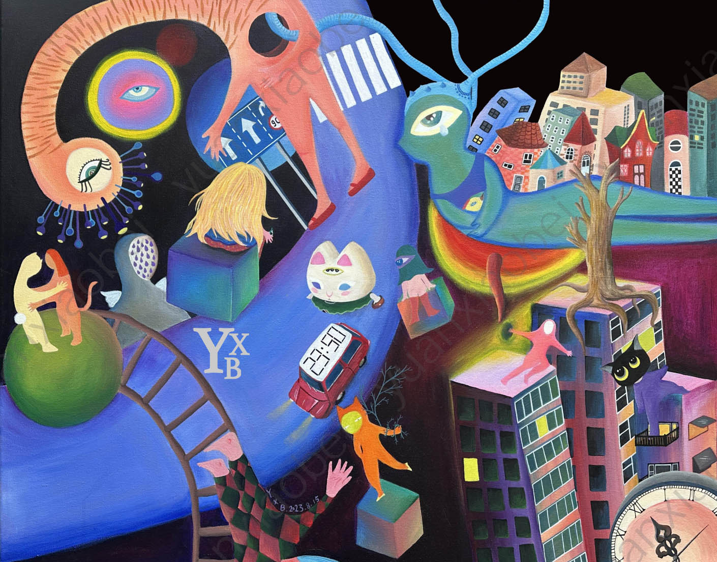 Pui’s Giclée Art Print – Hand-Drawn Illustration